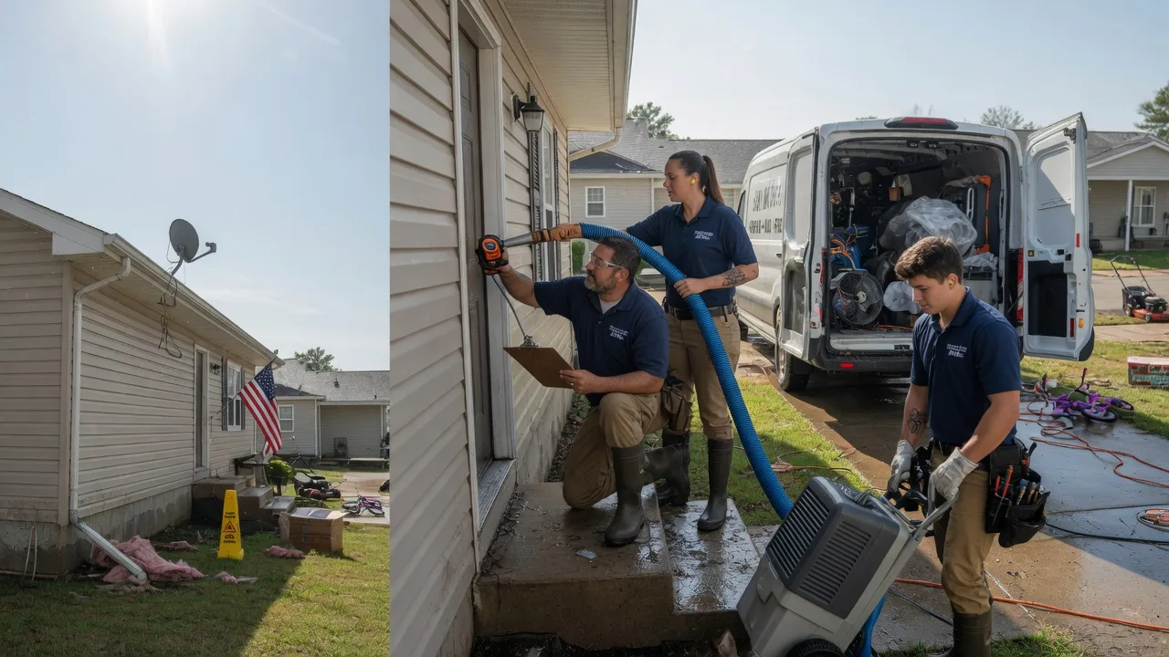 Ceiling Water Damage Restoration in Dover Foxcroft, ME near me